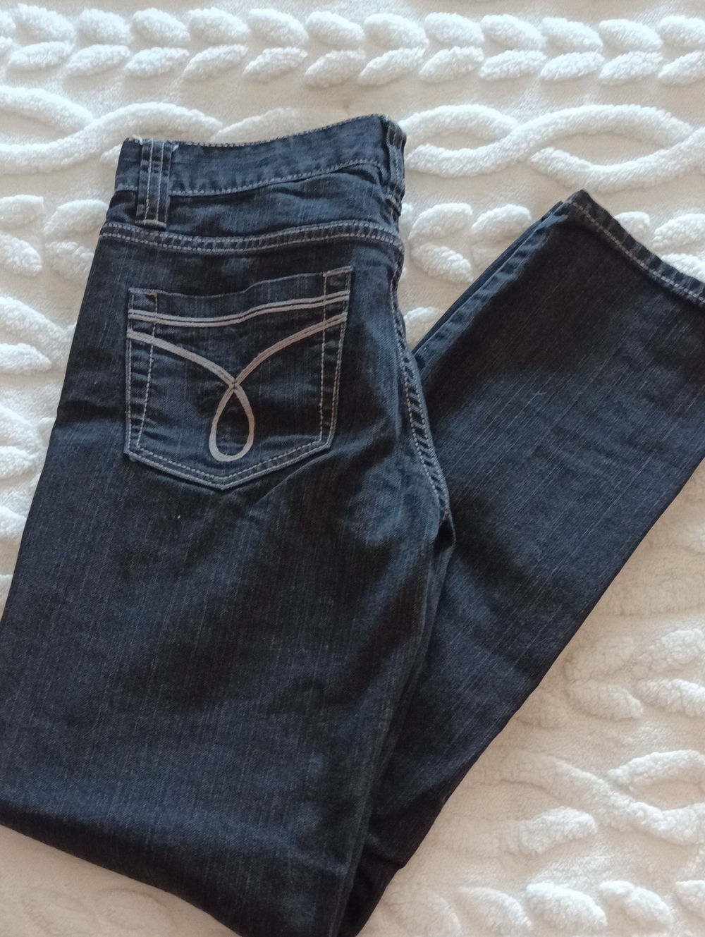 Calvin Klein Jeans Women’s Straight Leg Black Wash Denim